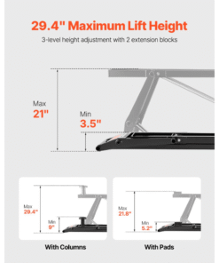 7000 lbs Car Lift Adjustable Car Lifts with Remote Control for Home - Image 5