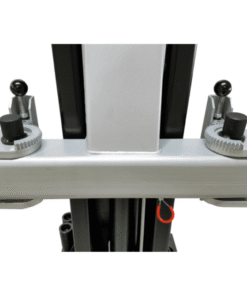 Asymmetric 2 Post Car Lift Clear Floor 9,000 lbs. Capacity Heavy Duty in Black - Image 6