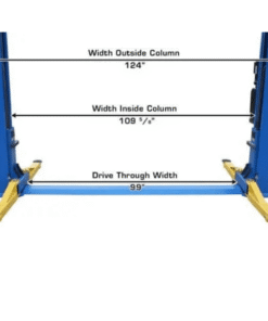 Atlas 8000 Lb Capacity Baseplate 2-Post Lift - Image 6