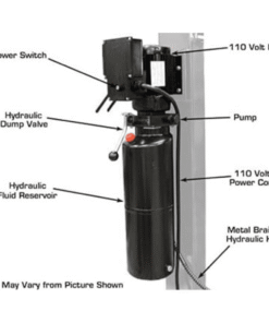 Alternative view of Atlas Garage Pro 8000 LB Four-Post Lift