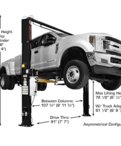 Alternative view of Platinum 10000 LB Certified 2-Post Lift – Atlas PVL-10