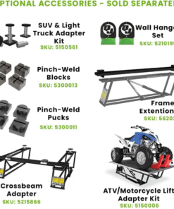 QuickJack 5000TLX – Extended-Length Portable Lift (5,000 lbs Capacity) - Image 7