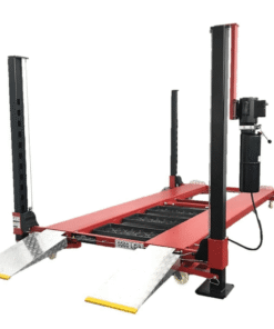 Triumph NOS9000XLT – Extra Long & Extra Tall 9,000 lbs Capacity Portable Four Post Storage Car Lift – 110V