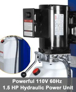 WEIZE 8500lbs 4-Post Car Lift with Caster Kits – PLA-1030 - Image 3