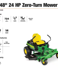 Z325E 48 In. 24 HP Gas Dual Hydrostatic Zero-Turn Riding Mower - Image 12