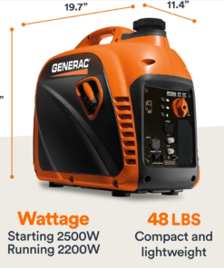GENERAC 8251 GP2500i-2 INVERTER GENERATOR WITH COSENSE - Image 10