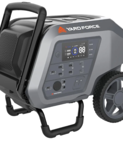 Yard Force Portable Power Station 2400-Watt Continuous 4800-Watt Peak, Bluetooth speaker, WIFI connection, Wireless Charging, RV 30A plug, LED light