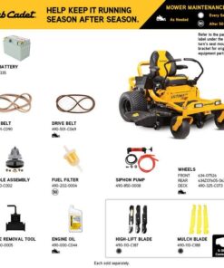 Cub Cadet Ultima ZT2 60 in. 24 HP Gas Zero-Turn Mower - Image 12