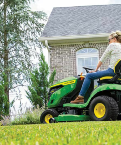 John Deere S120 Mower  42 in. 22 HP V-Twin Gas Hydrostatic Riding Lawn Mower - Image 6