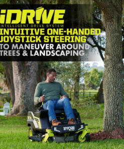 RYOBI 80V HP Brushless 30 in. Battery Electric Cordless Zero Turn Mower with 80V 10 Ah Batteries - Image 12