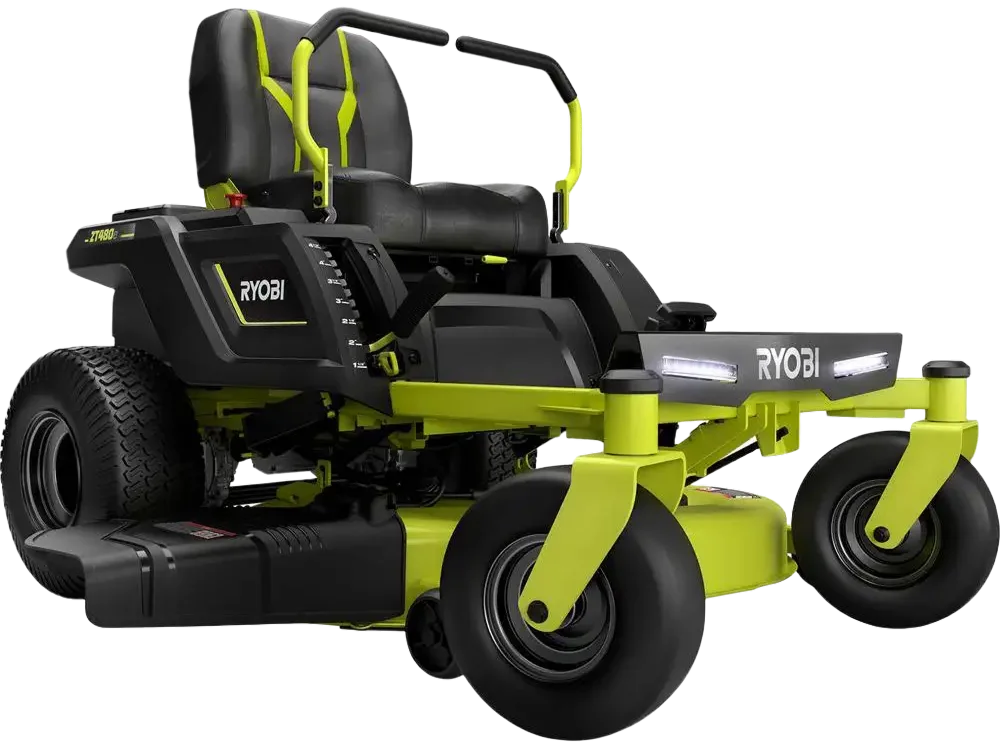 RYOBI 48V 42 Inch Electric Riding Zero Turn Mower